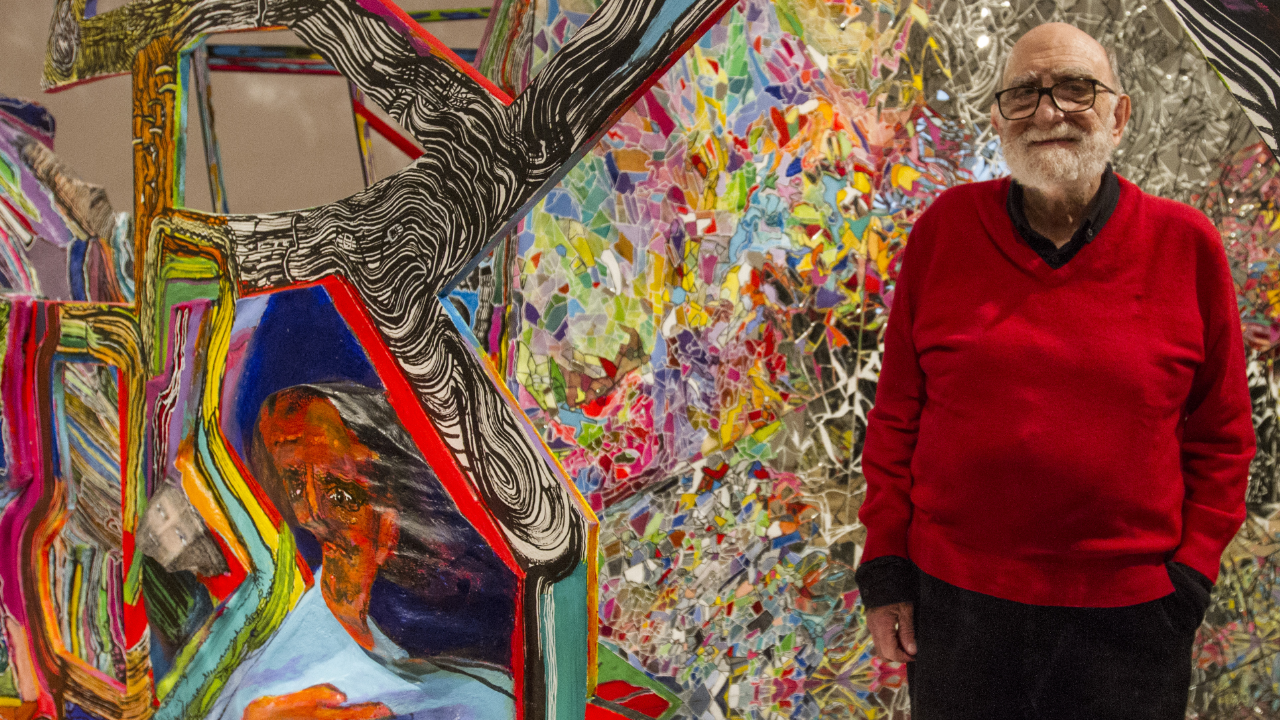 Luis Felipe "Yuyo" Noé, una de las figuras del arte argentino